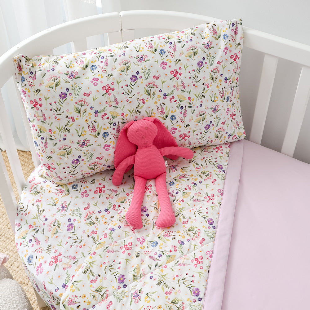 Bundle - Gracie Cot Comforter & Toddler Pillowcase - View 5