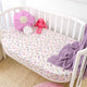 Gracie Organic Fitted Cot Sheet - Thumbnail 1