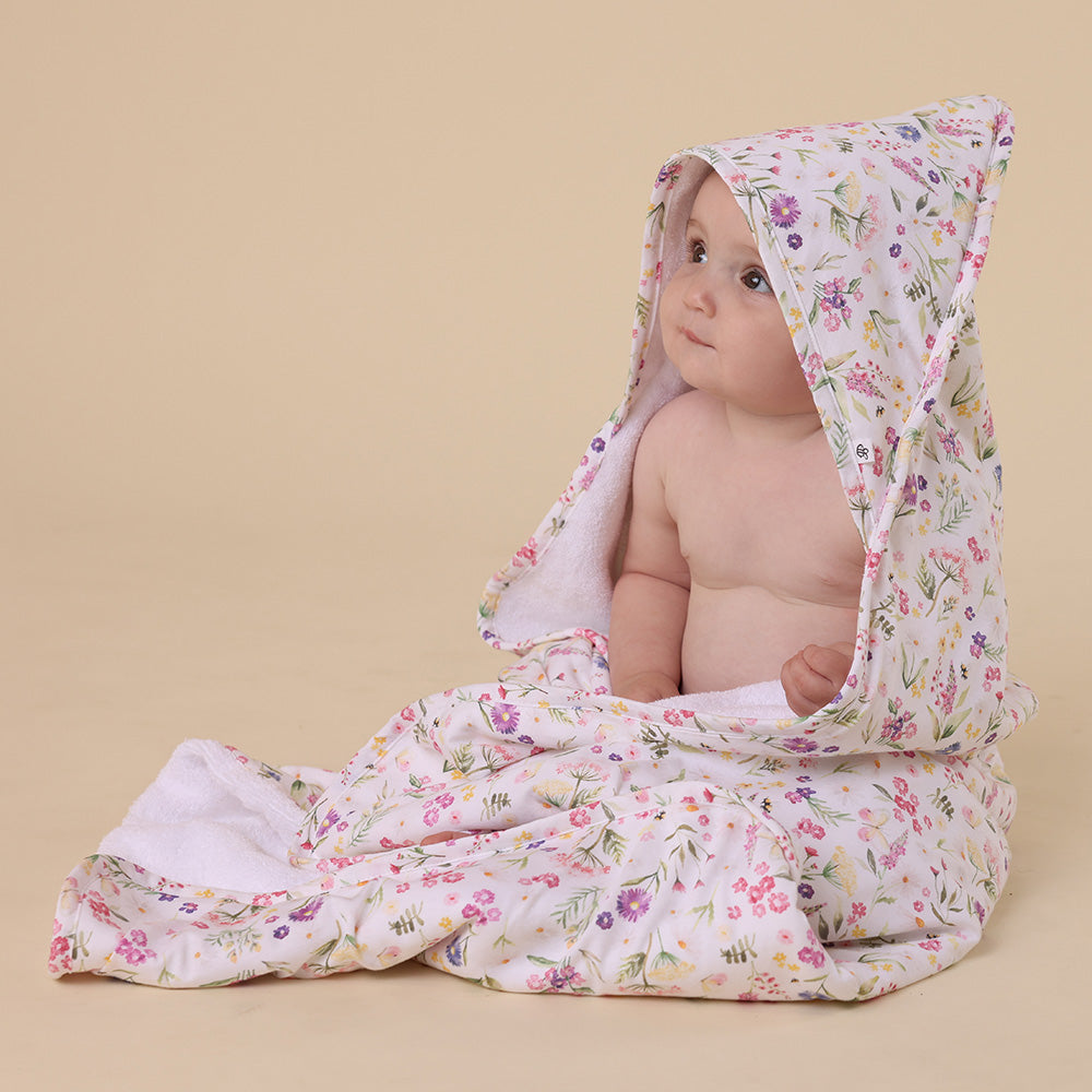 Gracie Organic Hooded Baby Towel - View 3