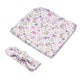 Gracie Organic Jersey Wrap & Topknot Set - Thumbnail 2