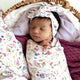 Gracie Organic Jersey Wrap & Topknot Set - Thumbnail 5