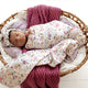 Gracie Organic Jersey Wrap & Topknot Set - Thumbnail 6