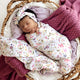 Gracie Organic Jersey Wrap & Topknot Set - Thumbnail 4