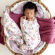 Gracie Organic Jersey Wrap & Topknot Set - Thumbnail 7