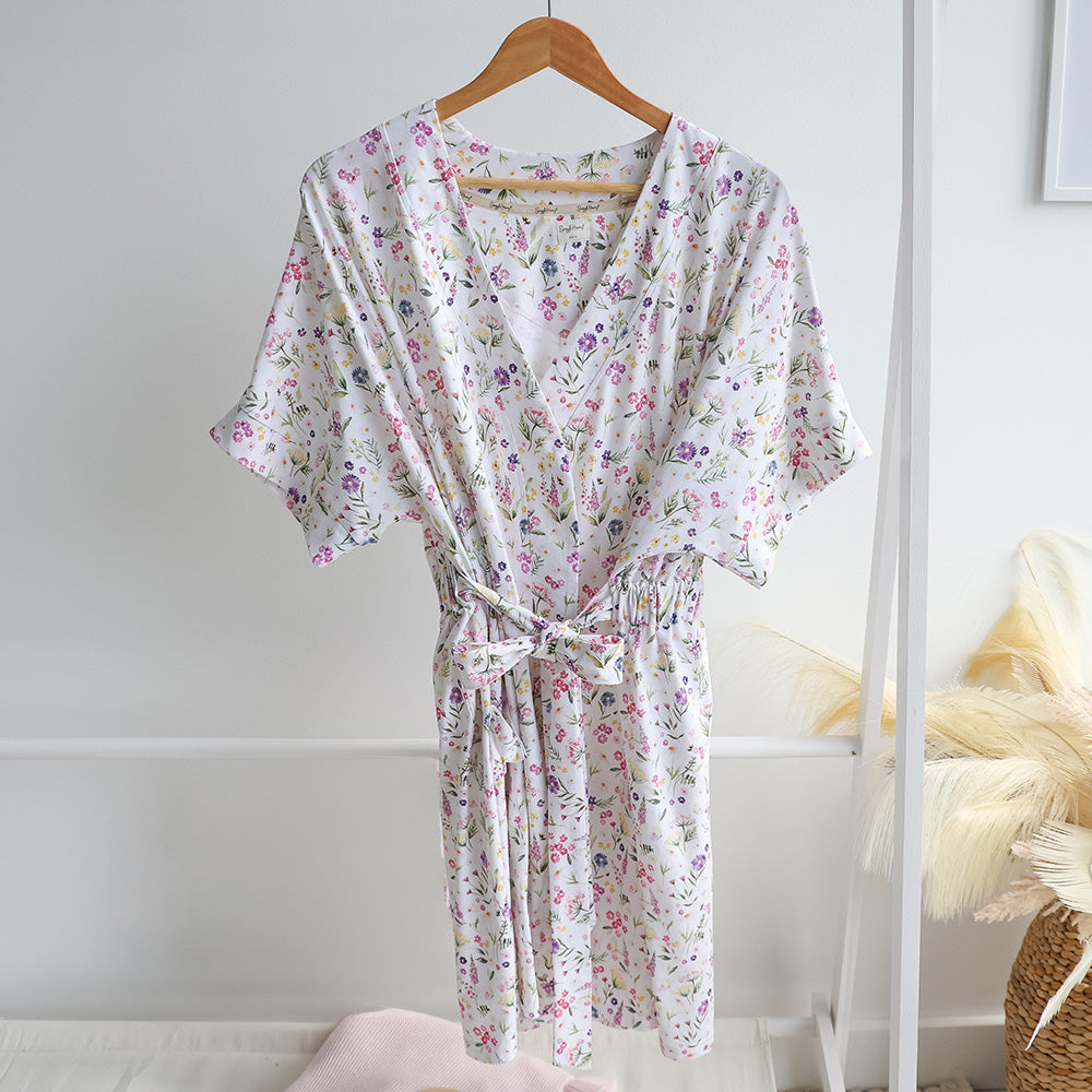Gracie Organic Maternity Robe - View 1
