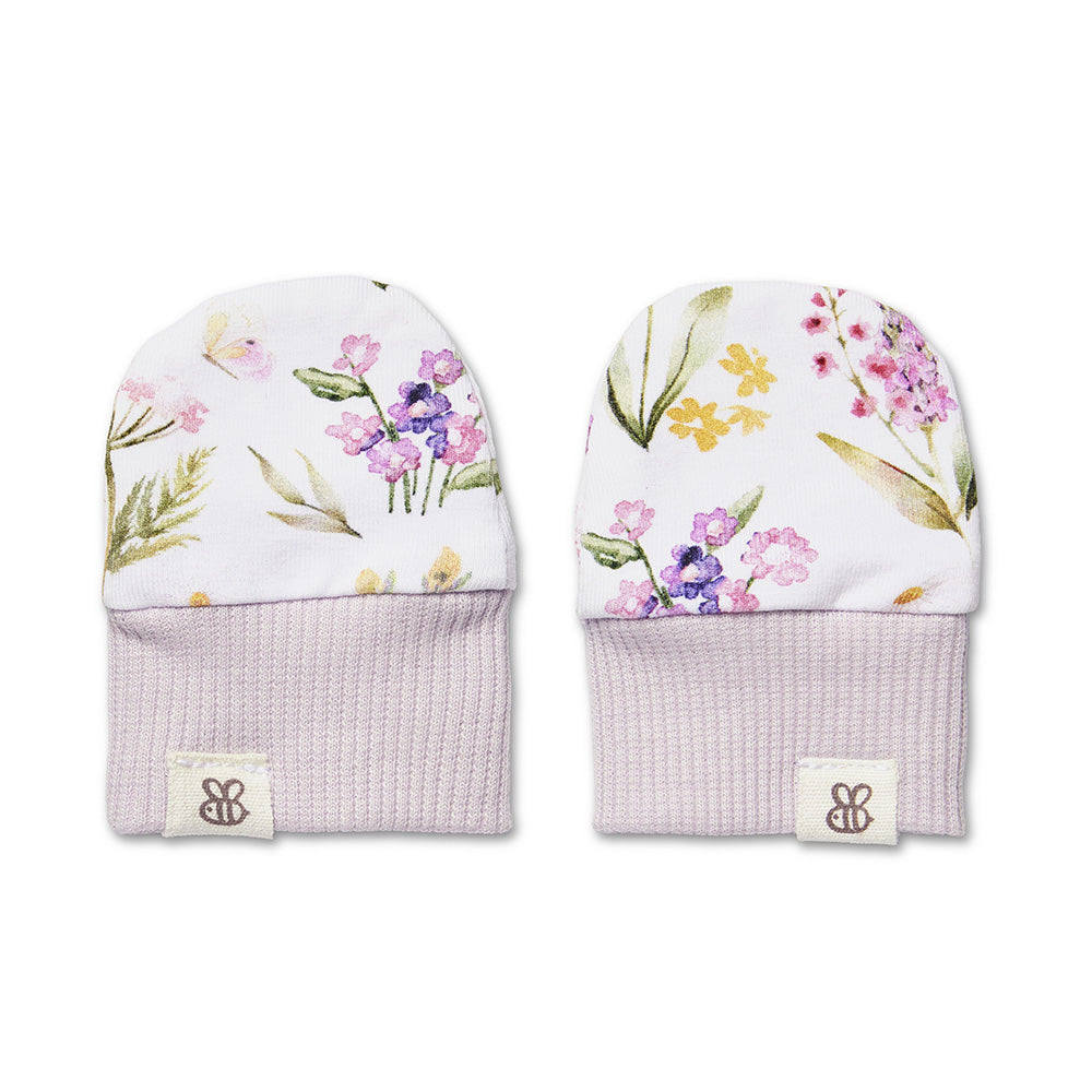 Gracie Organic Cotton Mittens - View 1