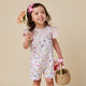Gracie Organic Snuggle Overall Shorts - Thumbnail 1