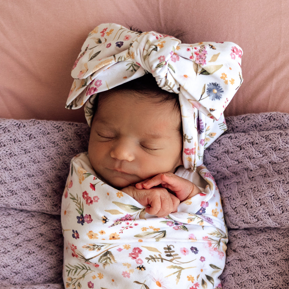 Gracie Organic Oversized Bow - View 4