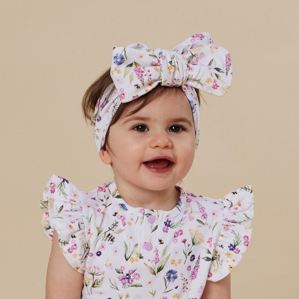 Gracie Organic Oversized Bow - View 12