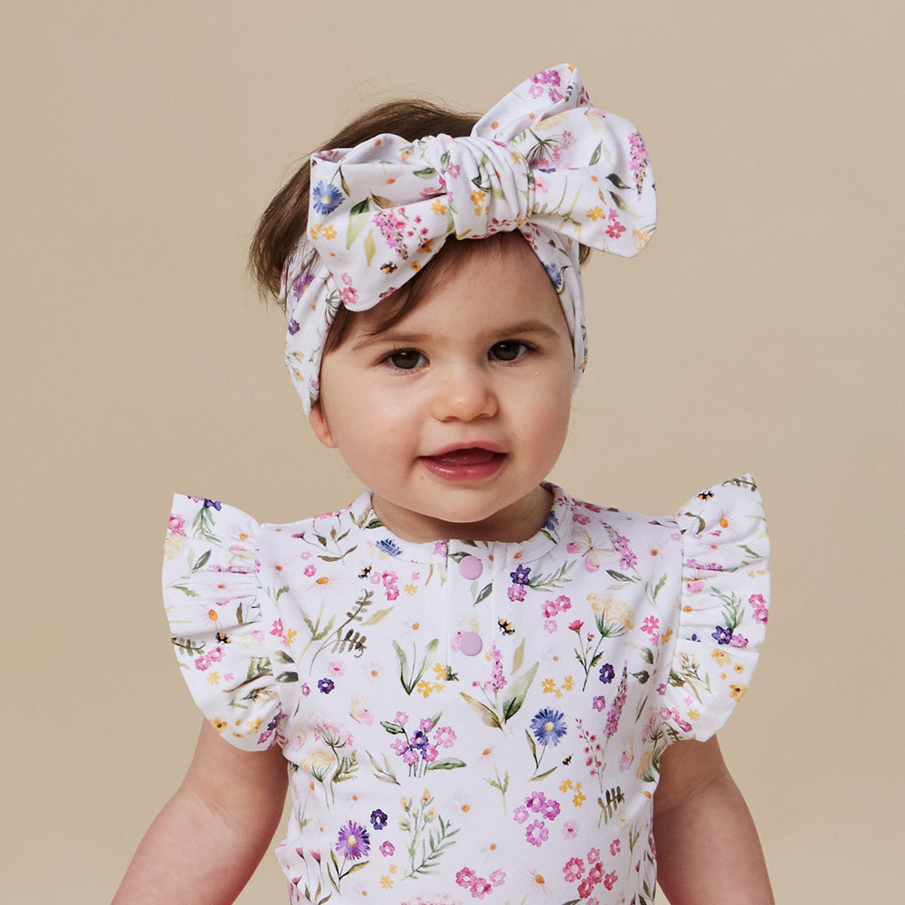 Gracie Organic Oversized Bow - View 3