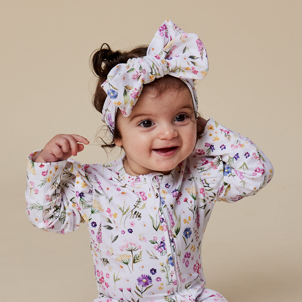 Gracie Organic Oversized Bow - View 7