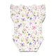 Gracie Short Sleeve Organic Bodysuit with Frill - Thumbnail 8