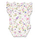 Gracie Short Sleeve Organic Bodysuit with Frill - Thumbnail 2