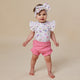 Gracie Short Sleeve Organic Bodysuit with Frill - Thumbnail 5