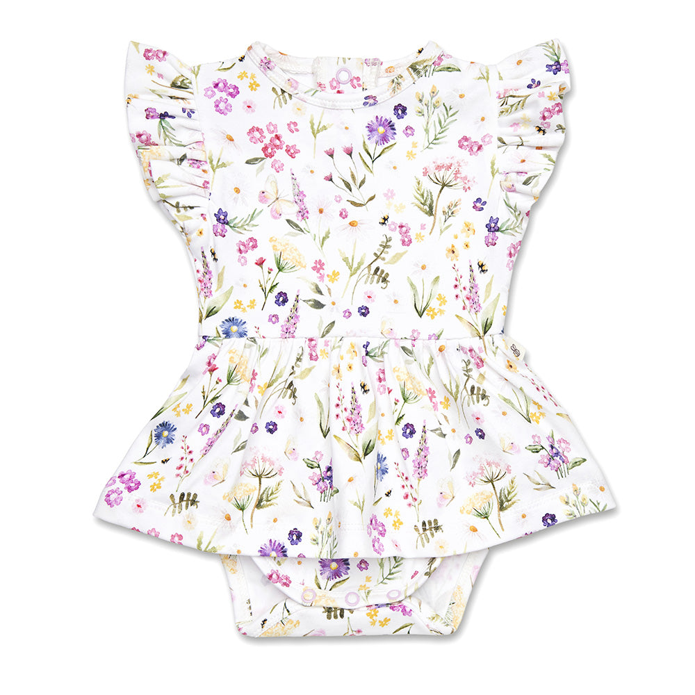 Gracie Short Sleeve Organic Dress - View 2