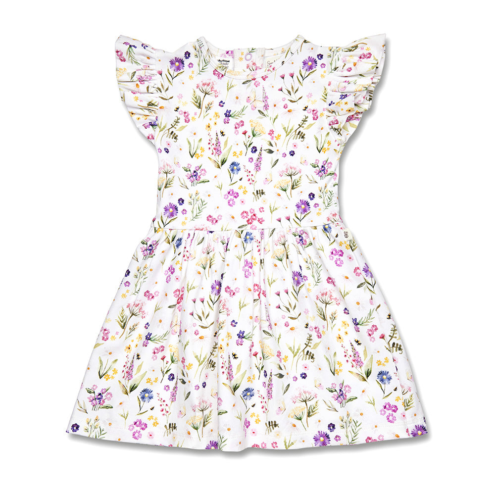 Gracie Short Sleeve Organic Dress - View 6