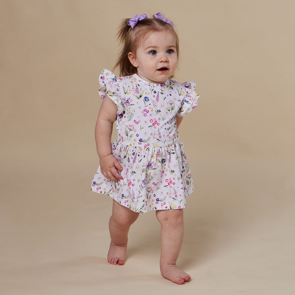 Gracie Short Sleeve Organic Dress - View 12