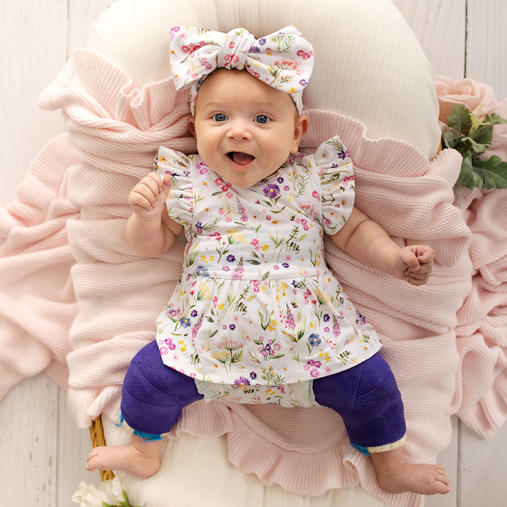 Gracie Short Sleeve Organic Dress - View 3