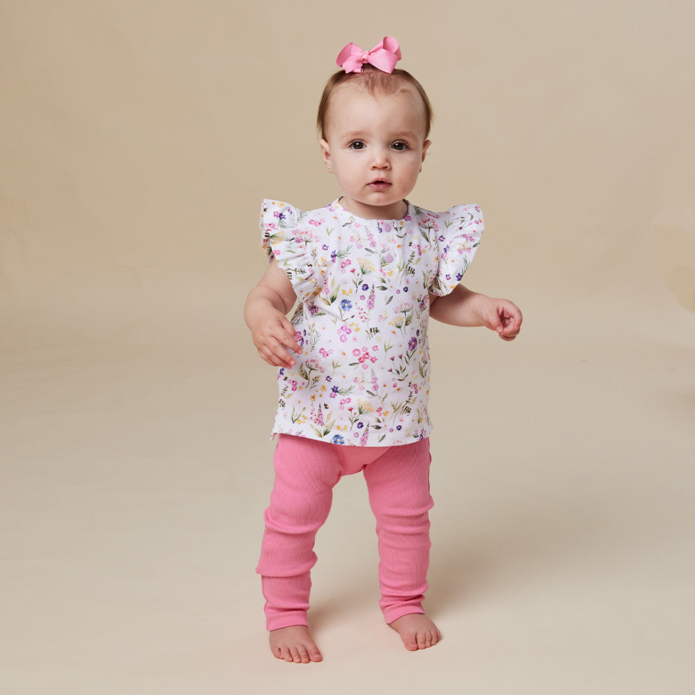 Candy Organic Pants with Frill - View 9