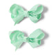 Baby Green Piggy Tail Hair Clips - Pair - Thumbnail 2