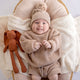 Hazelnut Oversized Cotton Knit Jumper - Thumbnail 1