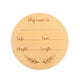 Hello World Large Wooden Milestone Card - Thumbnail 3