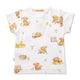 Highland Cows Organic Short Sleeve Top - Thumbnail 8