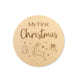 Christmas / Easter Large Wooden Milestone Card - Thumbnail 1