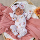 Ice Creams Organic Snugglesuit Convertible Romper with Frill - Thumbnail 1