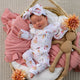 Ice Creams Organic Snugglesuit Convertible Romper with Frill - Thumbnail 4