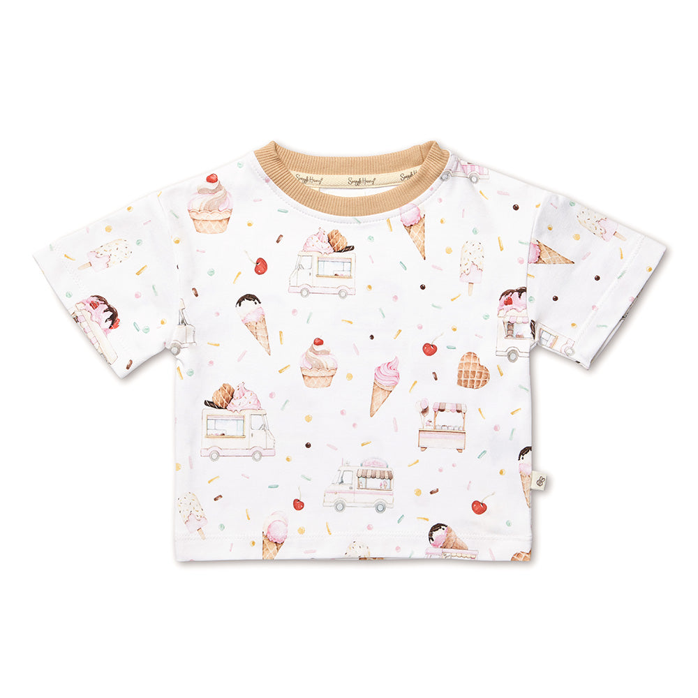 Ice Creams Organic Oversized Tee - View 2