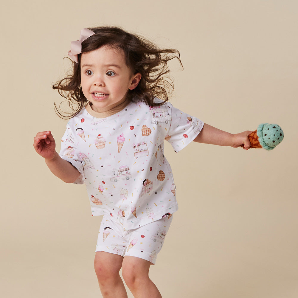 Ice Creams Organic Oversized Tee - View 10