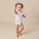 Ice Creams Short Sleeve Organic Bodysuit with Frill - Thumbnail 8