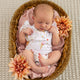 Ice Creams Short Sleeve Organic Bodysuit with Frill - Thumbnail 15