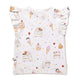 Ice Creams Organic Short Sleeve Top with Frill - Thumbnail 5