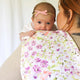 Isla Organic Cotton Burp Cloth - Thumbnail 4