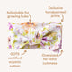 Isla Organic Oversized Bow - Thumbnail 5