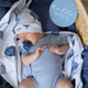 Cloud Chaser Baby Jersey Wrap & Beanie Set - Thumbnail 8
