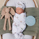 Duck Pond Organic Jersey Wrap & Beanie Set - Thumbnail 4