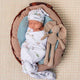 Duck Pond Organic Jersey Wrap & Beanie Set - Thumbnail 10