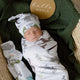 Safari Baby Jersey Wrap & Beanie Set - Thumbnail 7