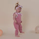 Jewel Pink Organic Joey Overalls - Thumbnail 7