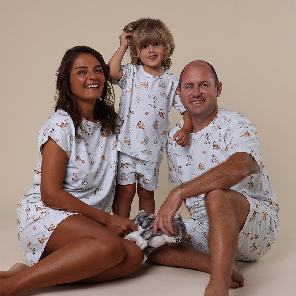 Kittens Organic Kids PJ Set - View 3