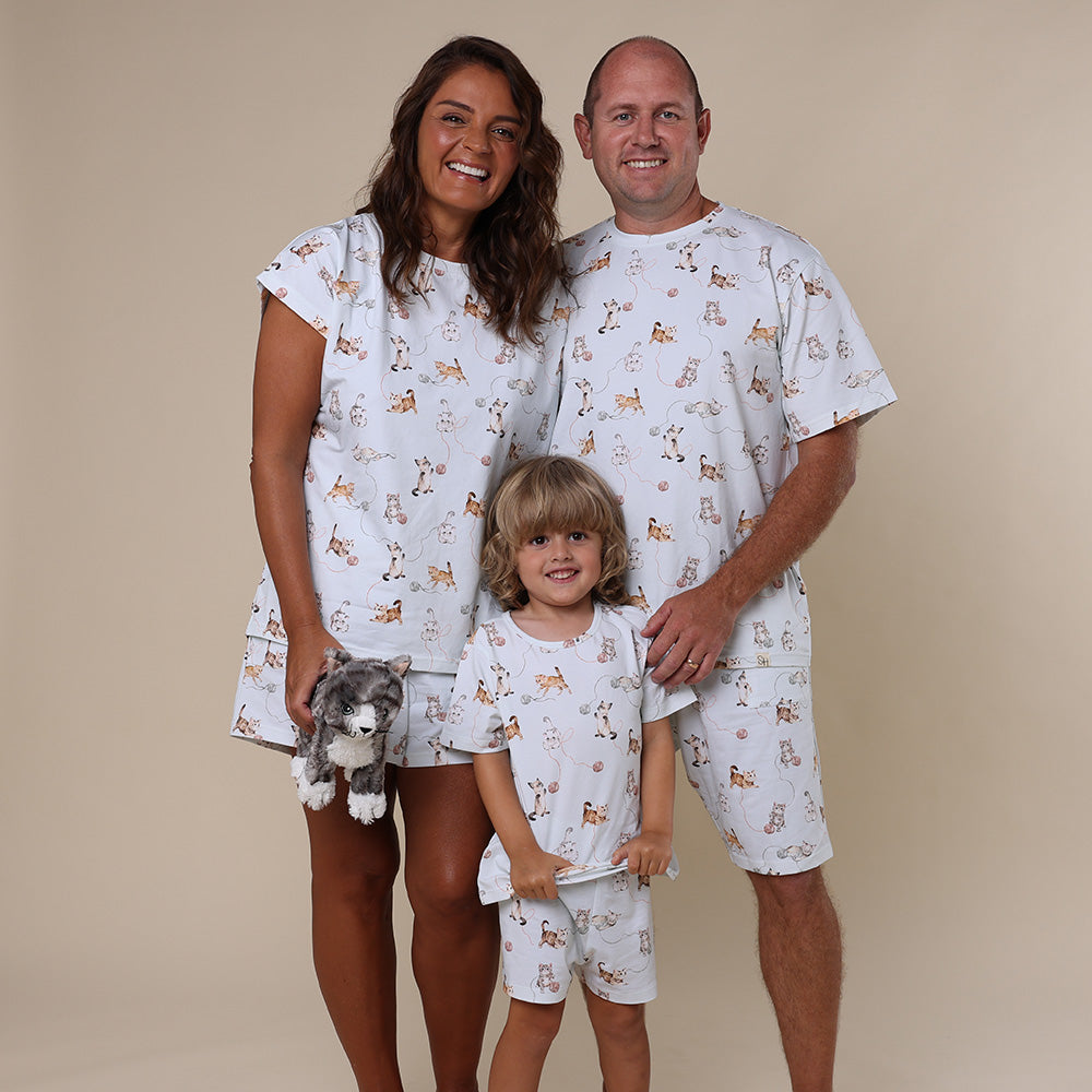 Kittens Organic Womens PJ Set - View 6