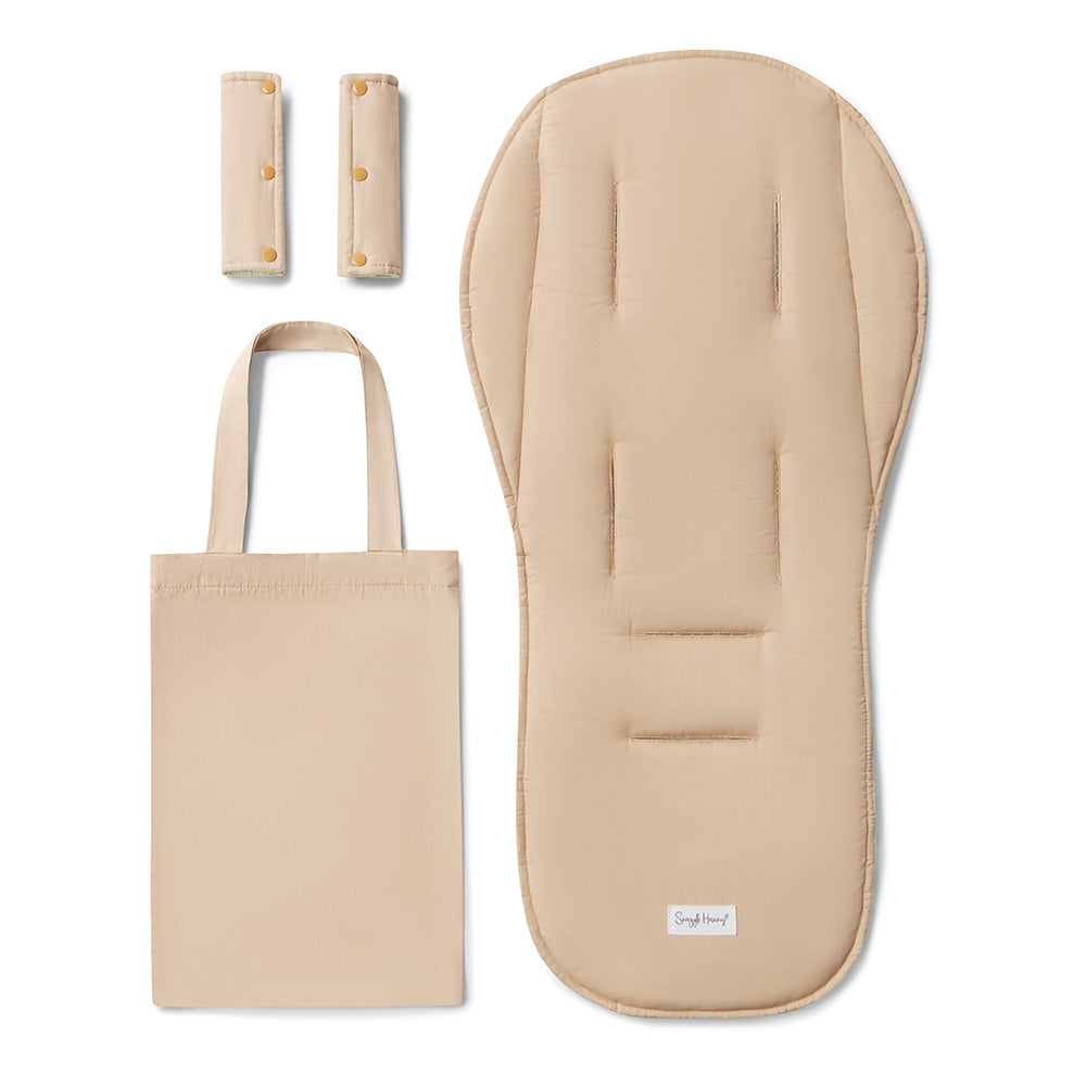 Bundle - Kittens Pram Liner & Strap Cover Set - View 5