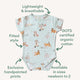 Kittens Short Sleeve Organic Bodysuit - Thumbnail 4