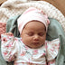 Baby Pink (New) Organic Knotted Beanie-Snuggle Hunny