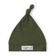 Olive Organic Knotted Beanie - Thumbnail 2