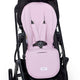 Bundle - Midnight Swan Pram Liner & Strap Cover Set - Thumbnail 7