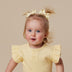 Lemon Piggy Tail Hair Clips - Pair | Snuggle Hunny